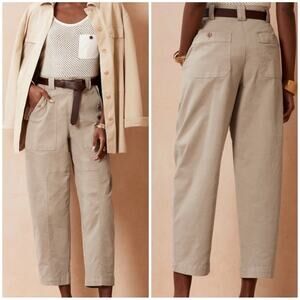 Banana Republic TALL The Barrel Pant Maverick Beige 4